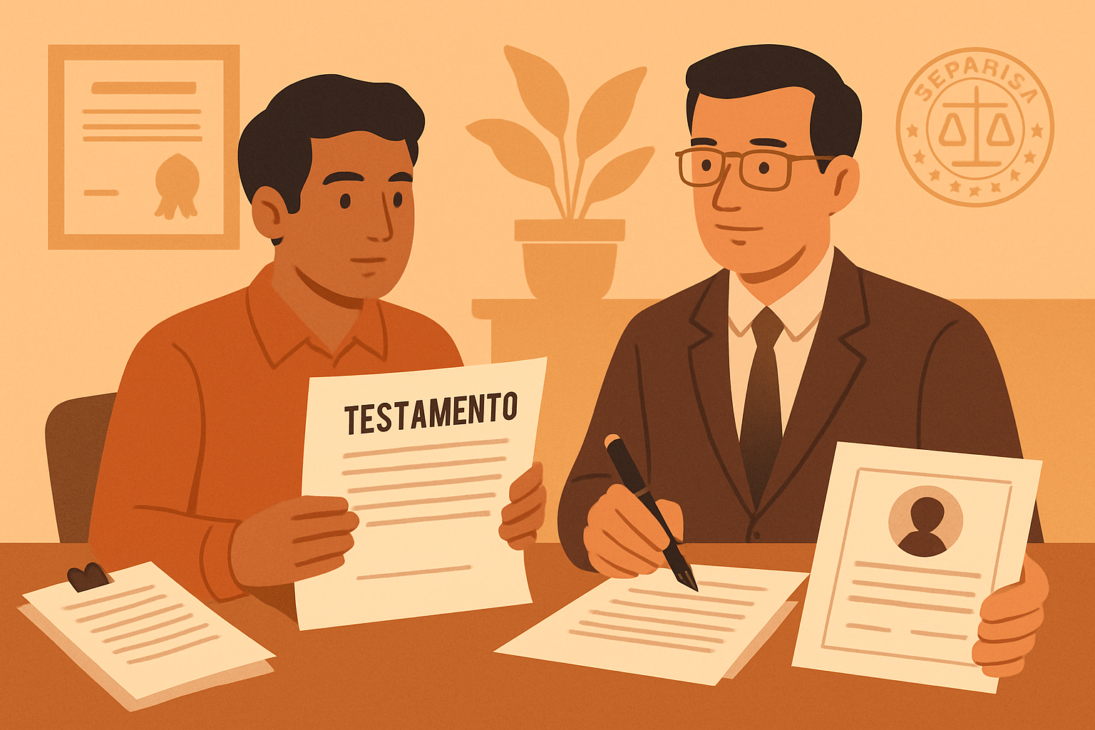 ¿Qué documentos necesito para hacer mi testamento?