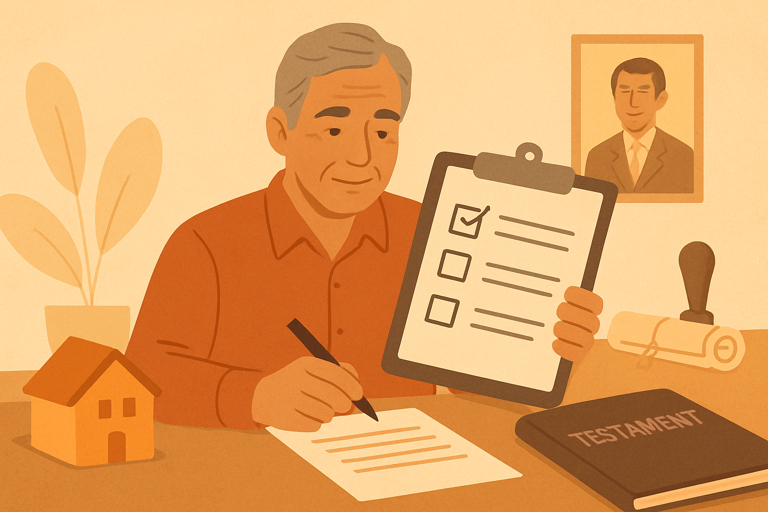 ¿Necesito hacer una lista de mis bienes para hacer testamento?