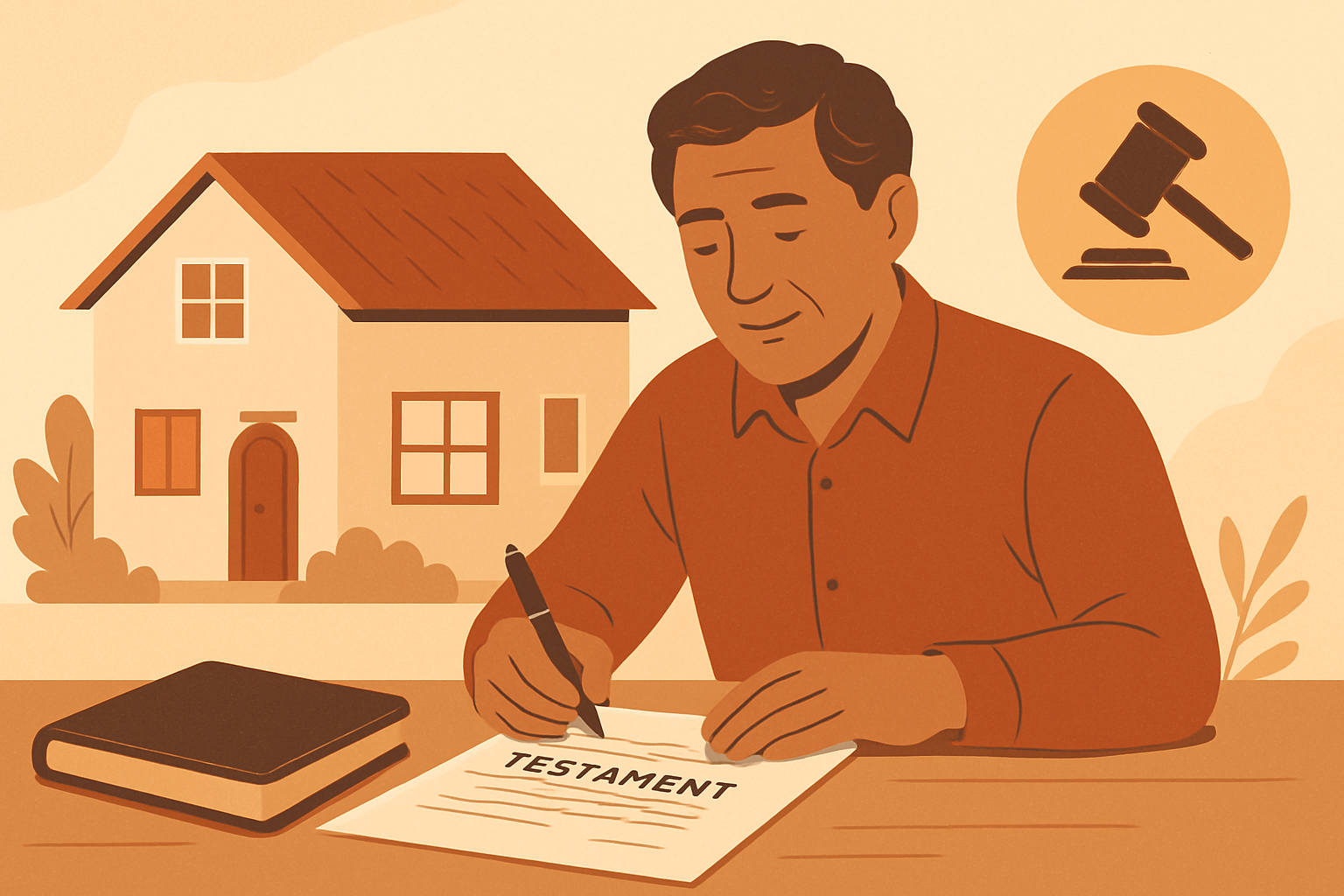 ¿Qué pasa con una casa hipotecada cuando hago testamento?